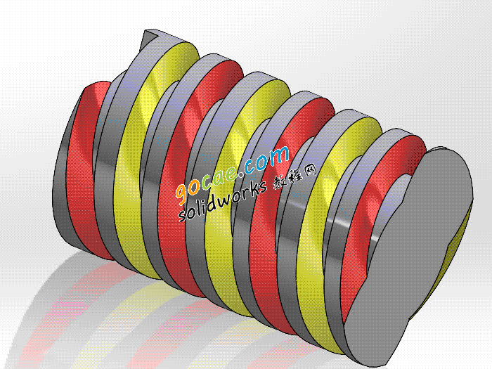 双头蜗杆在solidworks中如何建模