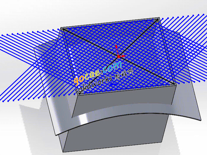 solidworks中如何做网格？SW 曲面基础教程练习