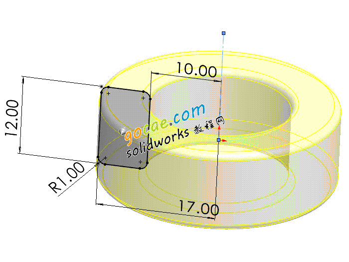 solidworks 中做电感铜丝缠绕的建模？SW 曲面基础教程练习