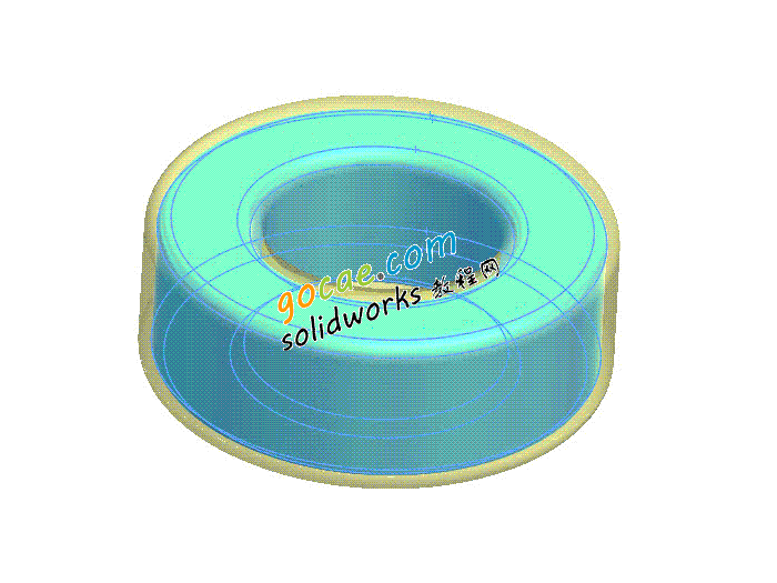 solidworks 中做电感铜丝缠绕的建模？SW 曲面基础教程练习