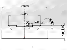 每日一练:#43 solidworks中如何画燕尾槽 完整免费视频教程 燕尾槽标准查询 国标