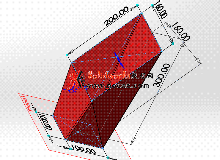 每日一练：#68 方口斜漏斗 连接管 solidworks 薄板放样 | 钣金视频教程