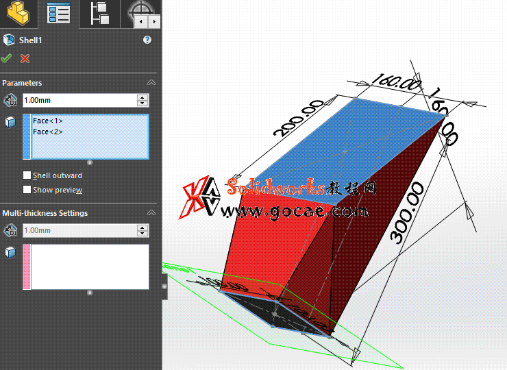 每日一练：#68 方口斜漏斗 连接管 solidworks 薄板放样 | 钣金视频教程