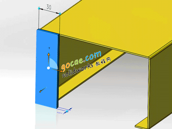 ex6: 支架 钣金 练习图纸 三维建模练习 | solidworks 新人入门