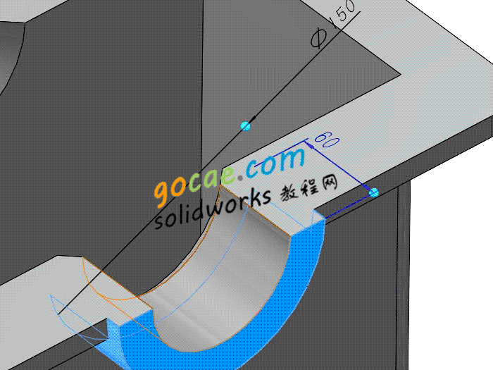 EX7 下箱体 单级蜗轮蜗杆减速器 PDF图纸  三维图下载