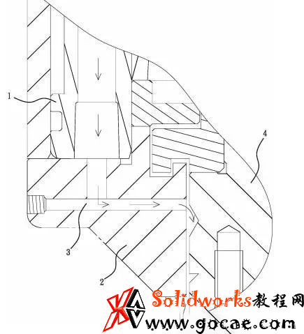 用气幂防水的数控机床主轴结构设计