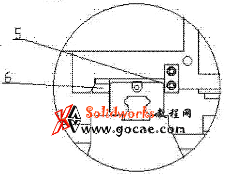 数控机床线性导轨滑块承靠基准面的调整装置