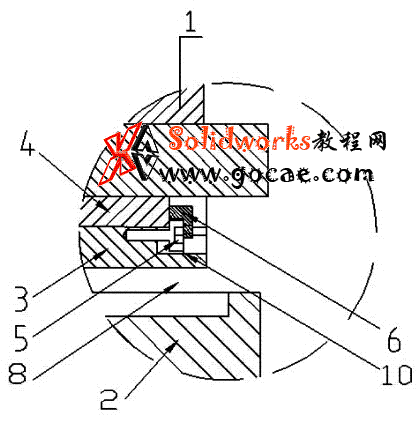 加工中心导轨斜楔调整装置结构介绍
