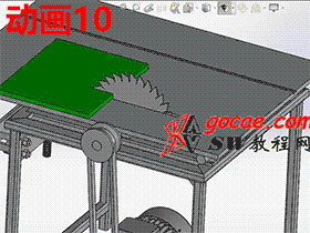 试看-solidworks动画教程10-切割运动的仿真